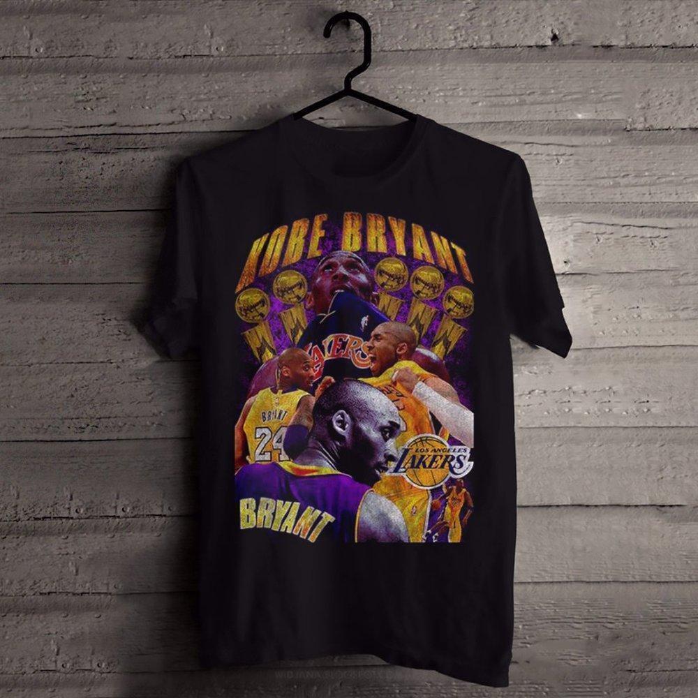 Kobe Bryant Memorial Tribute Basketball Fan Retro Unisex T-Shirt